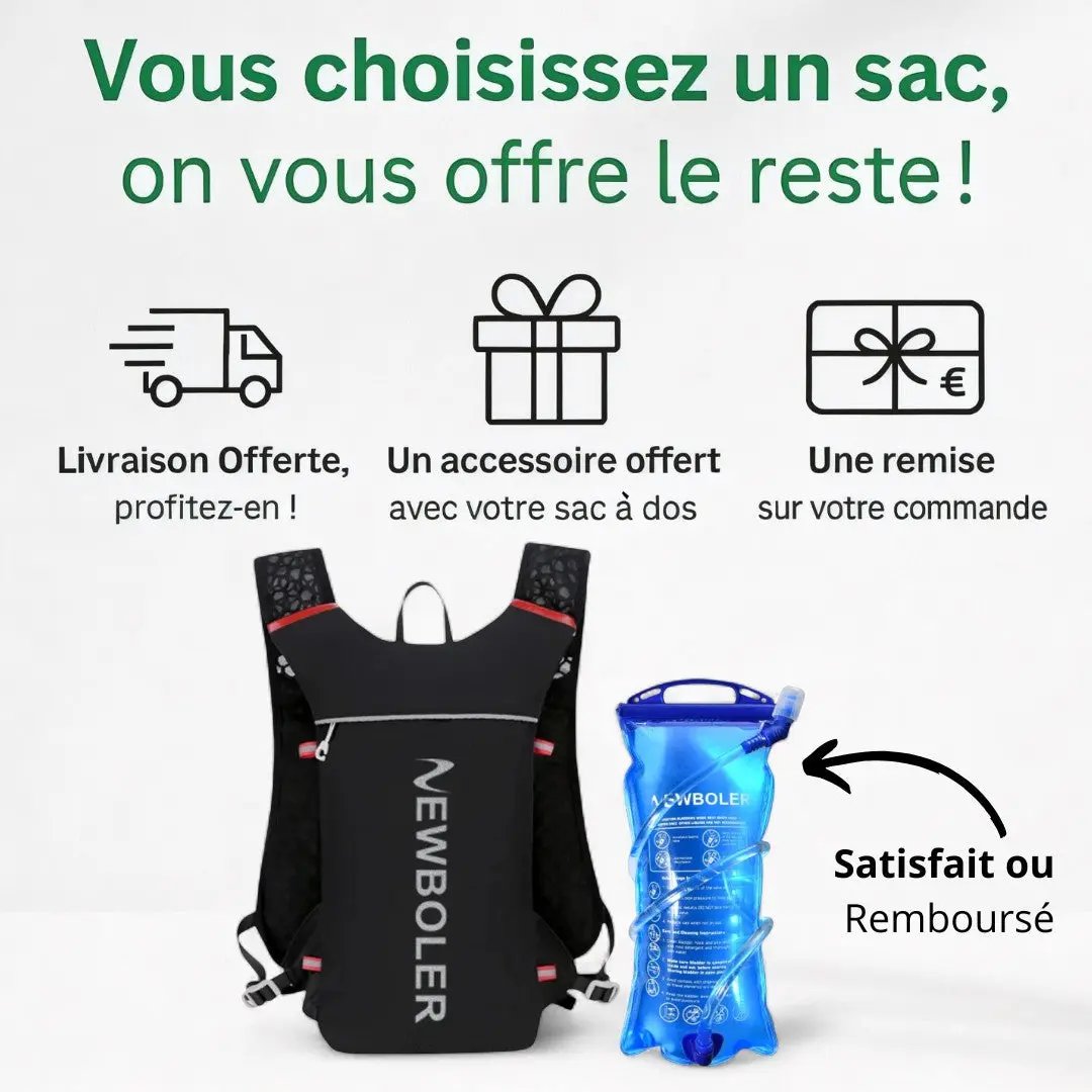 Sac d'hydratation pour le trail, running de 5L | Havresacs - HavreS
