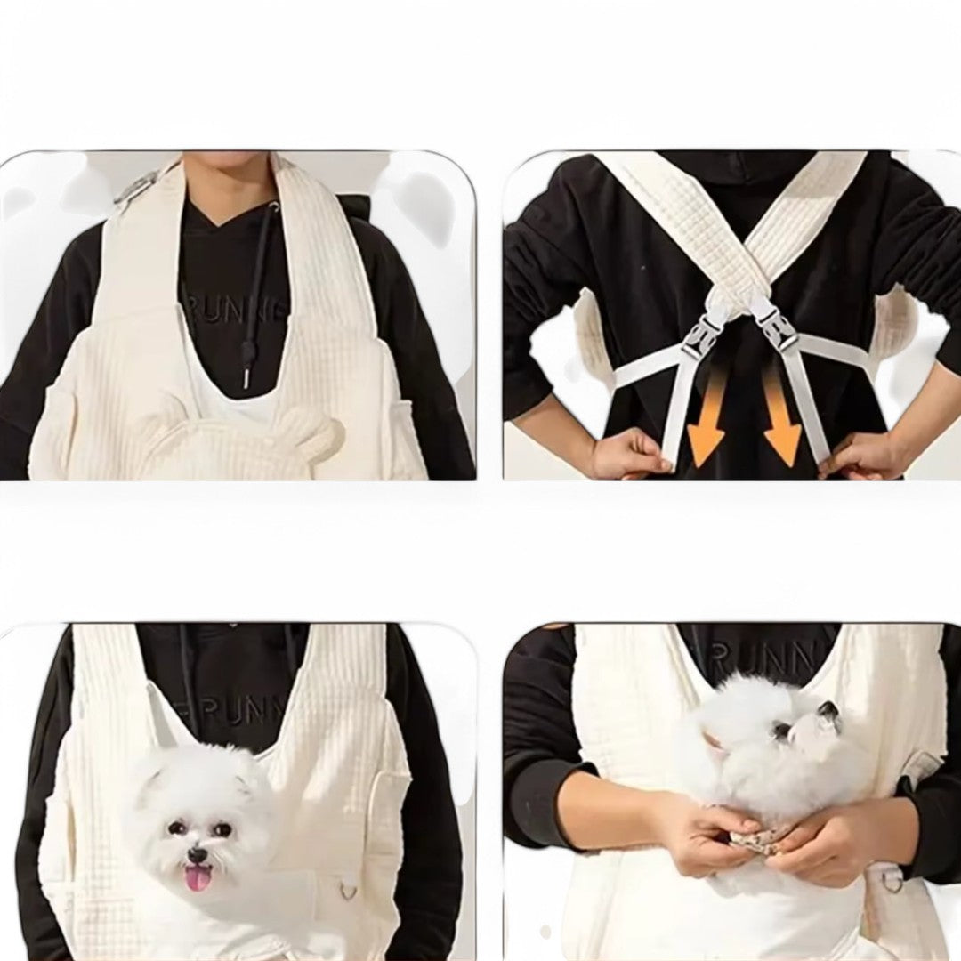 Sac bandoulière pour chien chat 6 kg UltraConfort – Havresacs
