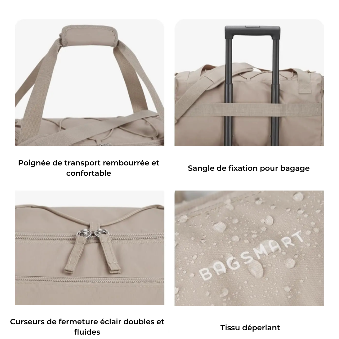 Sac de voyage 30L, idéal cabine avion – FlyPak – Havresacs