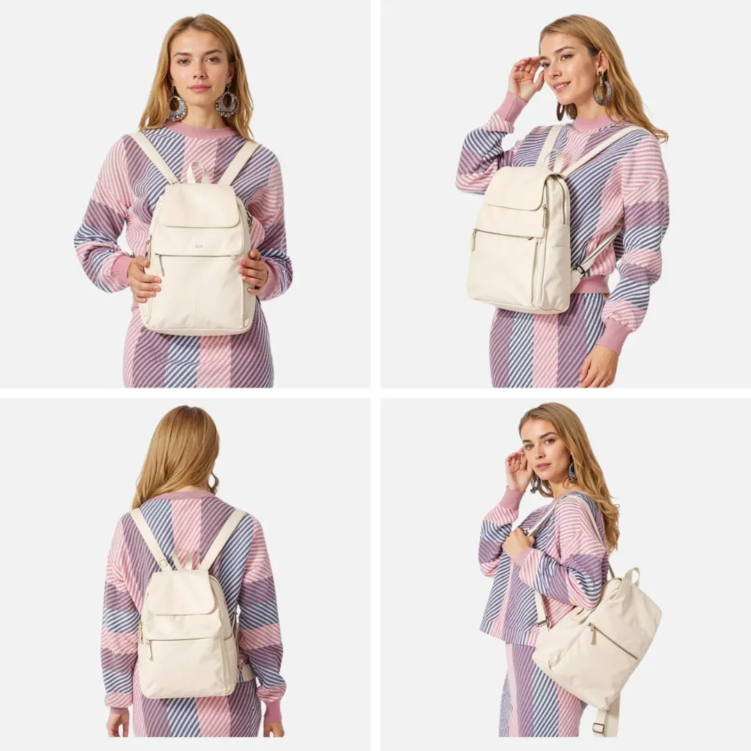 Sac à dos femme en cuir antivol de 10 litres – Havresacs - HavreS