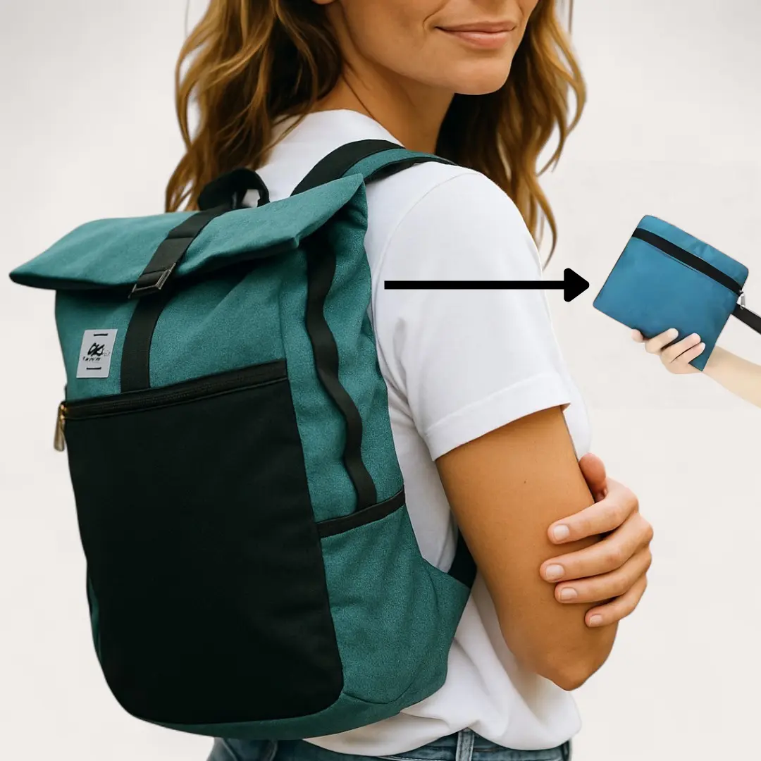 Sac à dos pliable urbain ultra léger de 15L tendance | Havresacs - HavreS