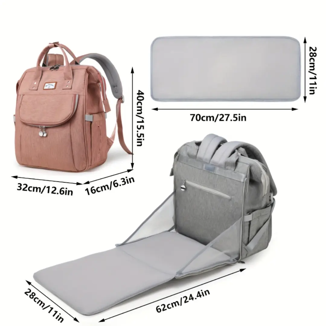 Sac à dos à langer avec tapis de 20 litres - Havresacs - HavreS