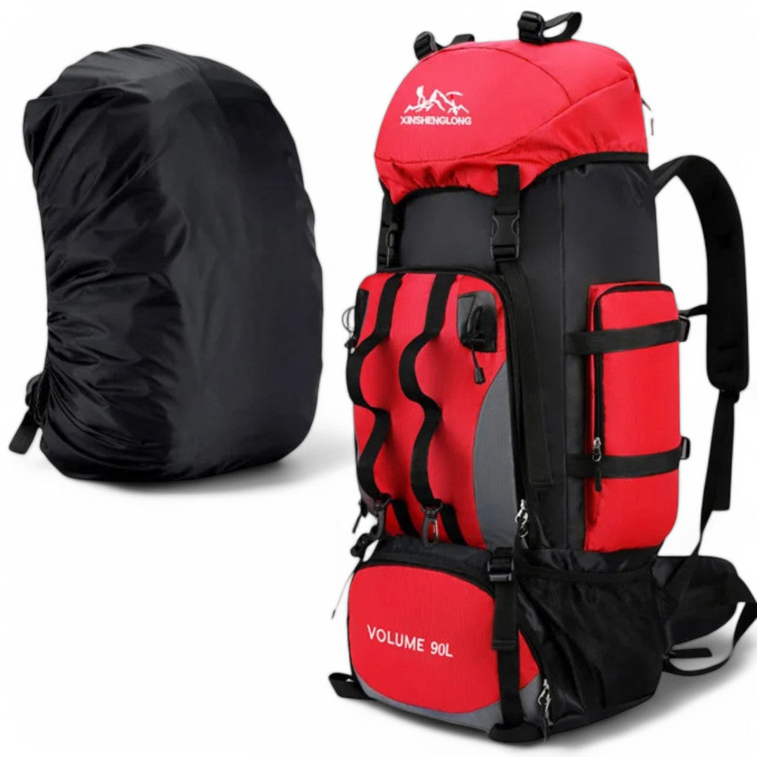 Sac de trekking étanche 90L – TrekkMaster Pro – Havresacs