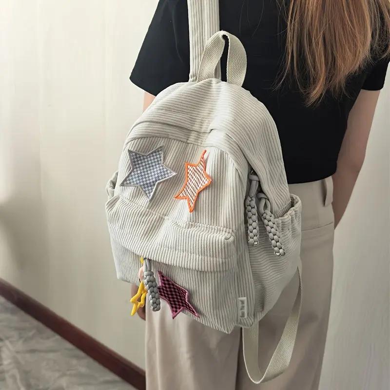 Sac à dos femme velours de 15 litres, élégant et léger – Havresacs - HavreS