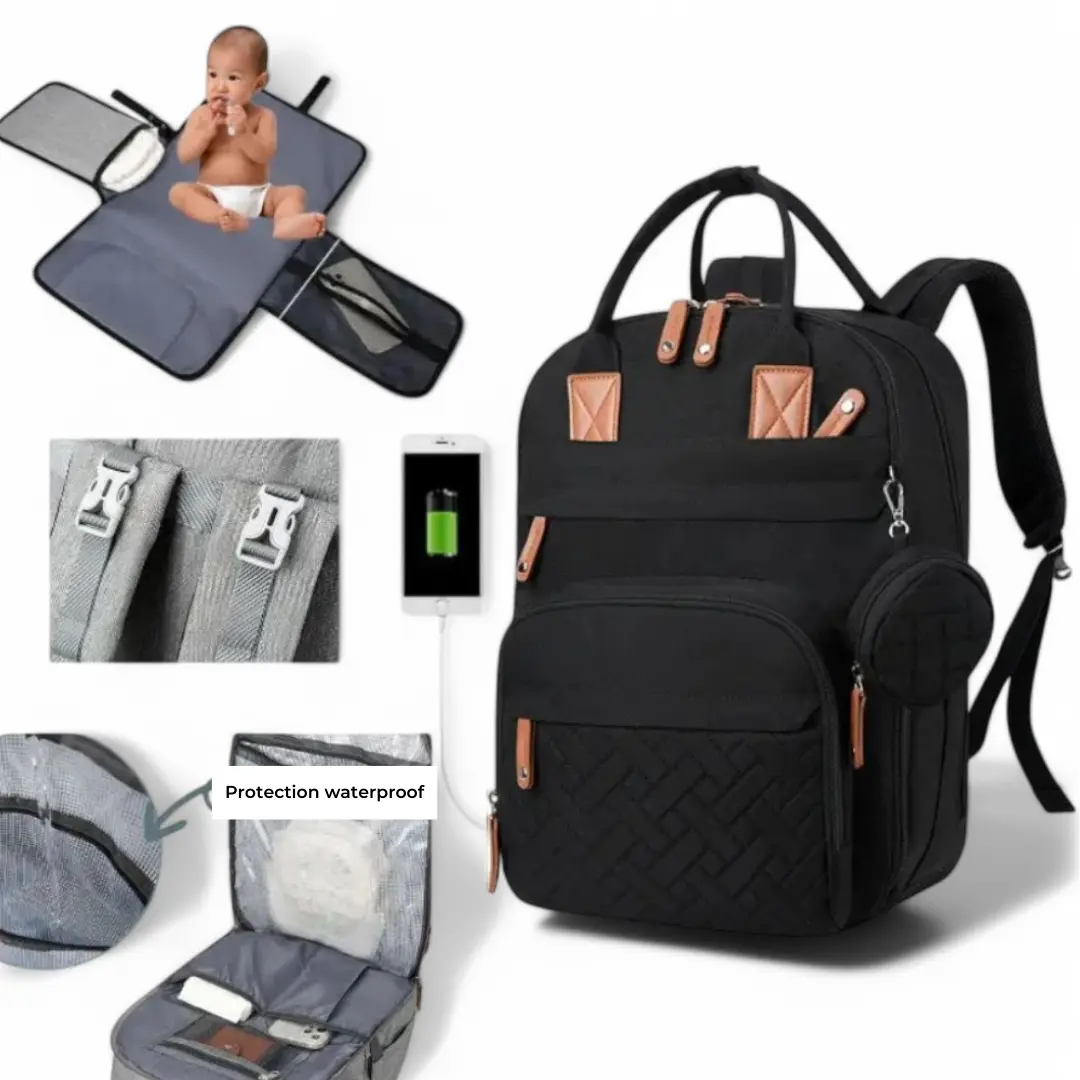 Sac à langer sac à dos idéal en voyage 19 litres - Havresacs - HavreS