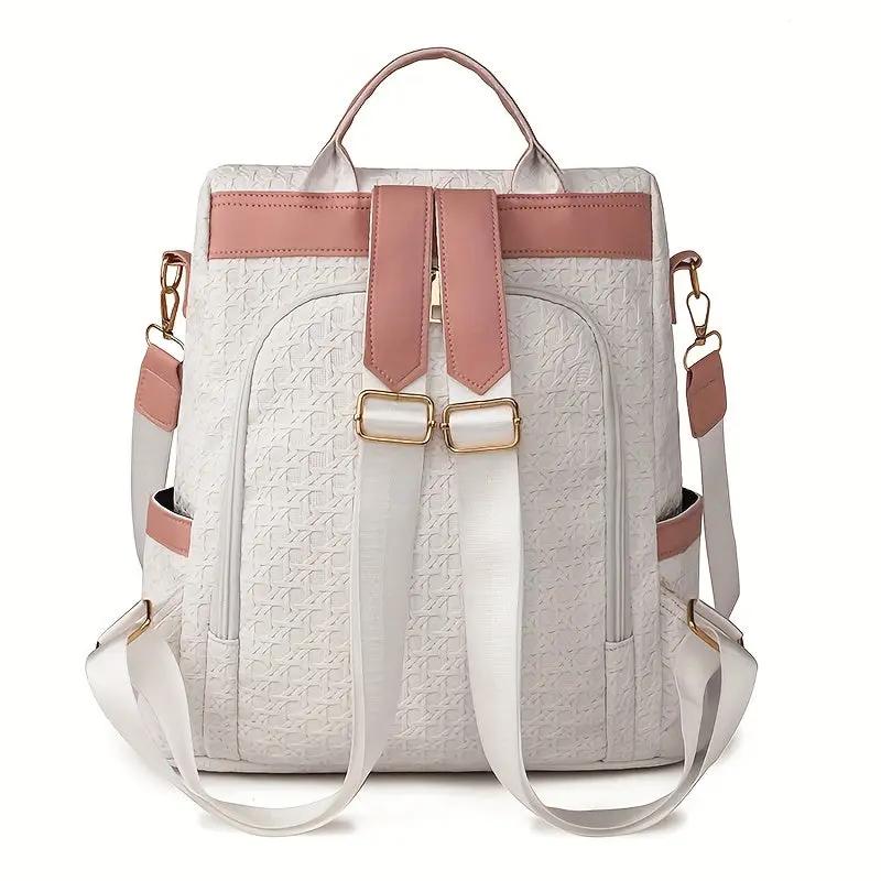 Sac à main sac à dos 2 en 1 rose de 20 litres, antivol – Havresacs - HavreS