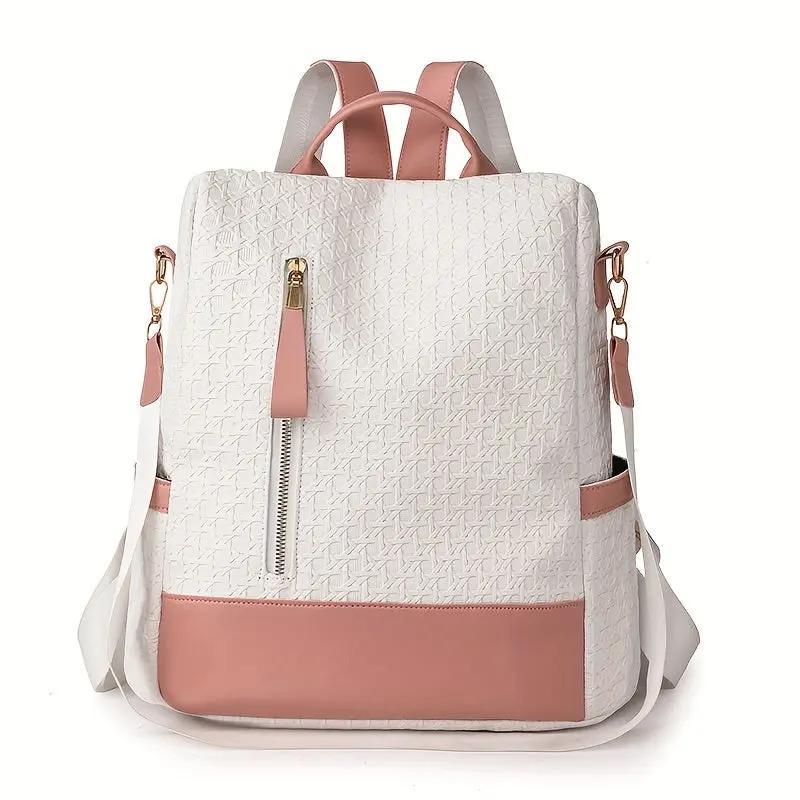 Sac à main sac à dos 2 en 1 rose de 20 litres, antivol – Havresacs - HavreS