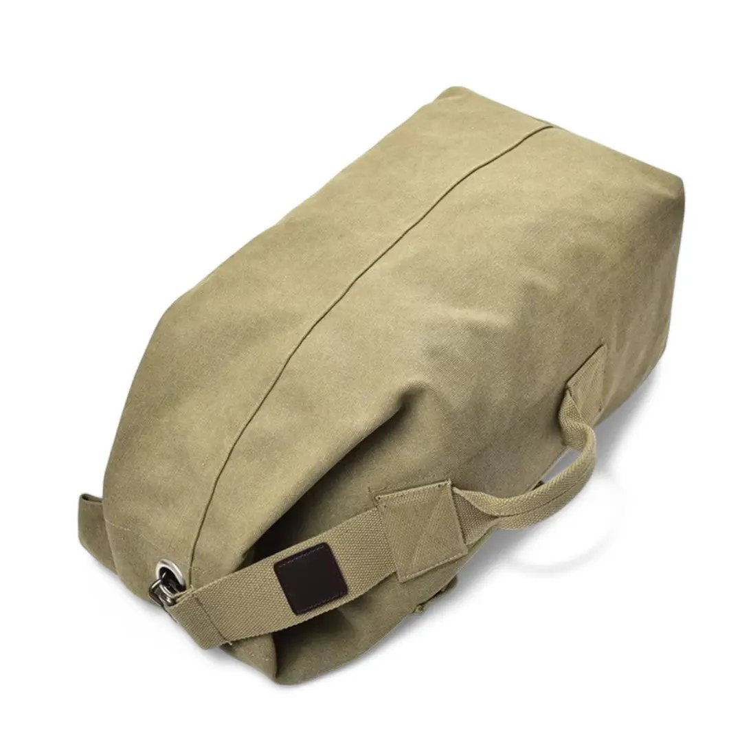 Sac à dos toile homme militaire, grande capacité - Havresacs - HavreS