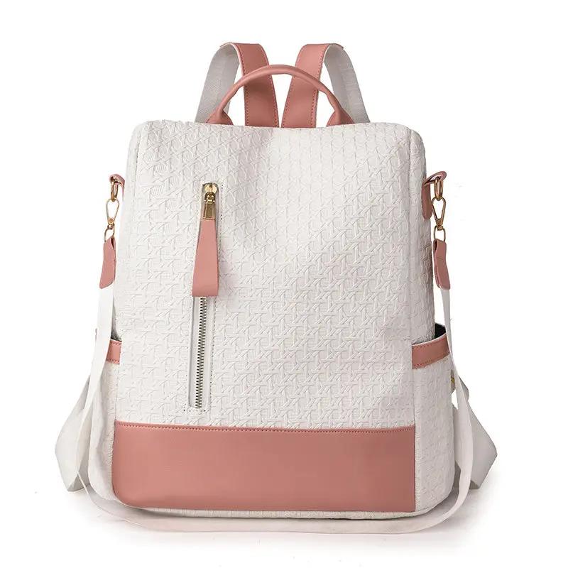 Sac à main sac à dos 2 en 1 rose de 20 litres, antivol – Havresacs - HavreS