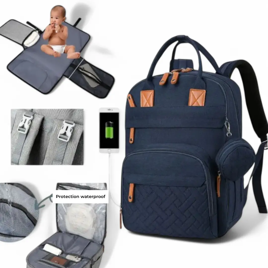 Sac à langer sac à dos idéal en voyage 19 litres - Havresacs - HavreS