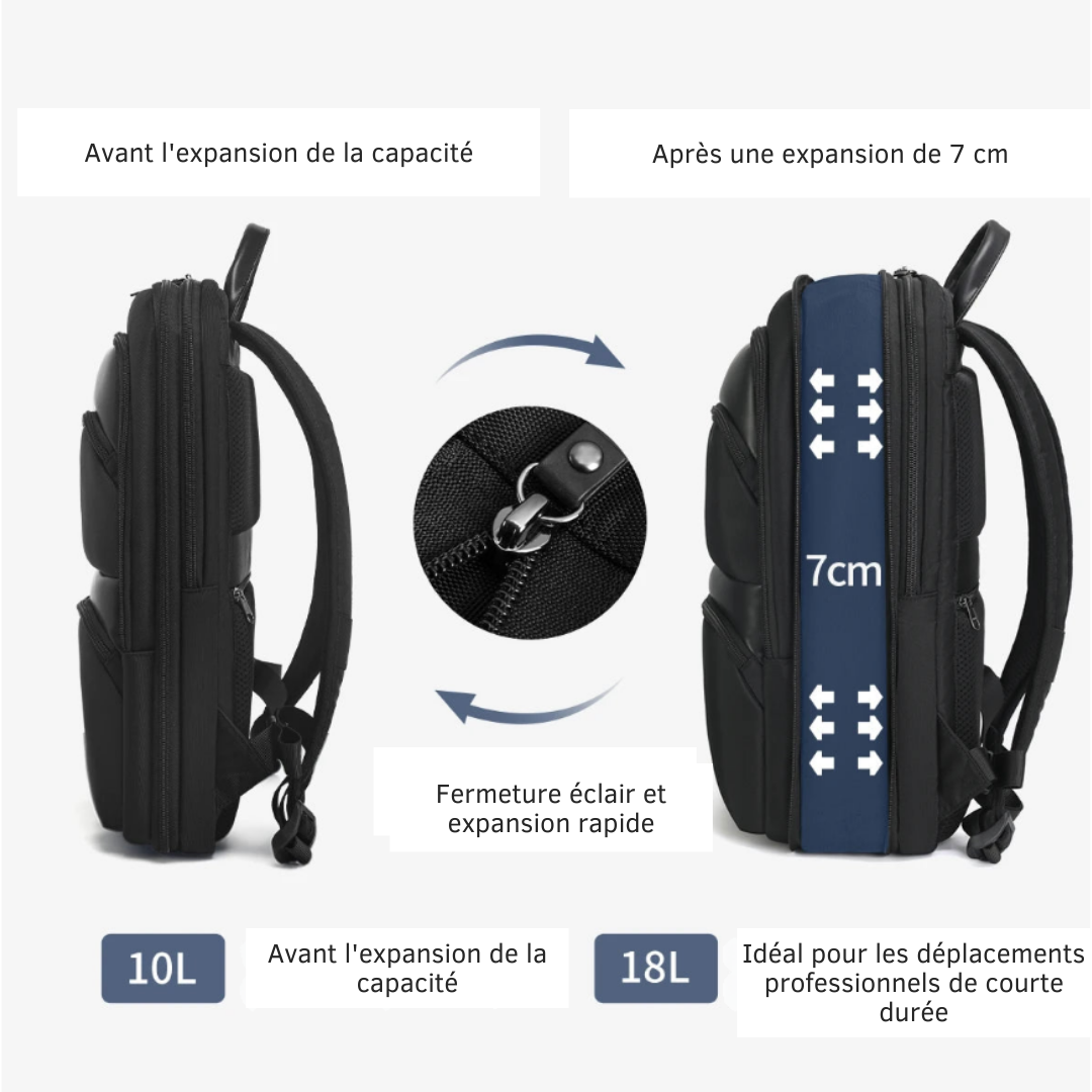 Sac à dos extensible PC 17 pouces – Veritas Summit – Havresacs