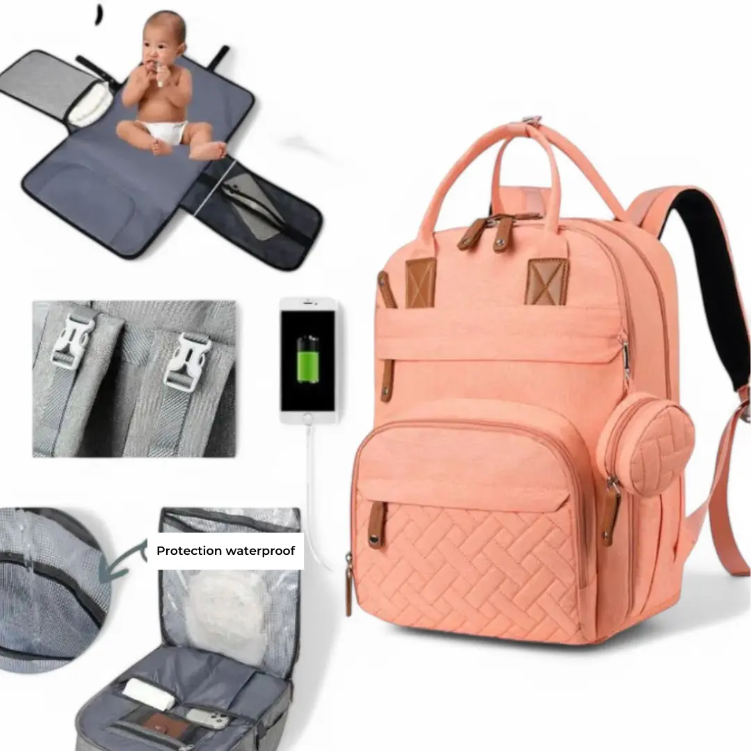 Sac à langer sac à dos idéal en voyage 19 litres - Havresacs - HavreS