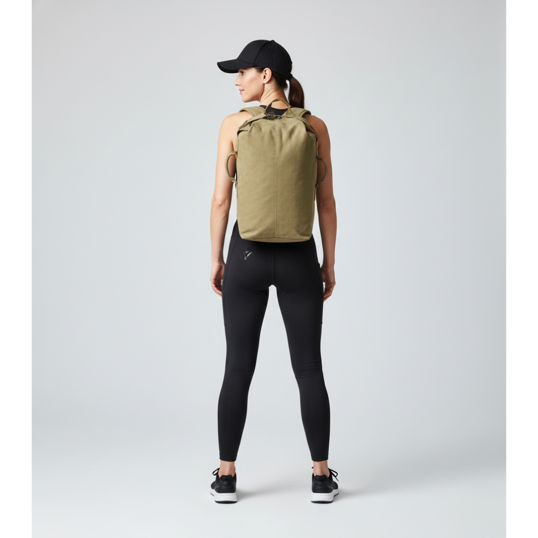 Sac à dos toile homme militaire, grande capacité - Havresacs - HavreS