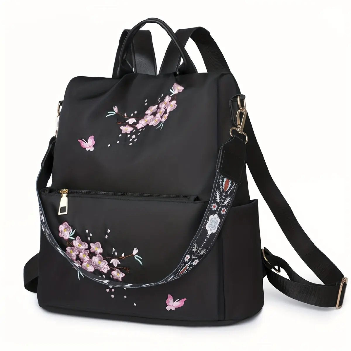 Sac à main sac à dos 2 en 1 floral élégant de 15 litres – Havresacs - HavreS