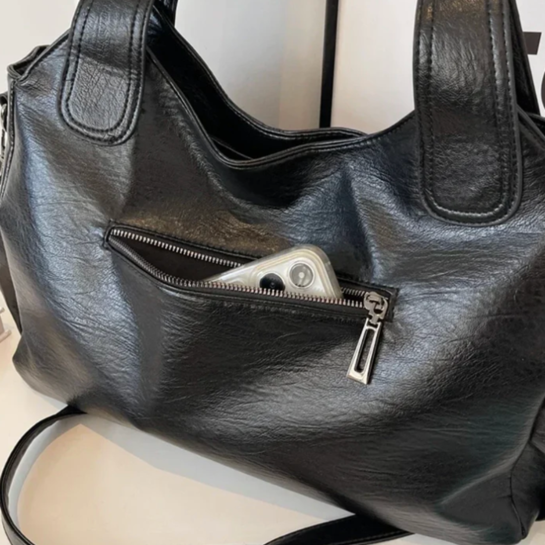 Sac à Main de Cours Multi-Poches - Zippé & Ville - HavreS