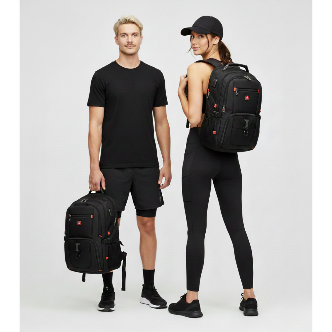 Sac à dos grande capacité 30L-80L – Voyage, PC 17 pouces – Havresacs