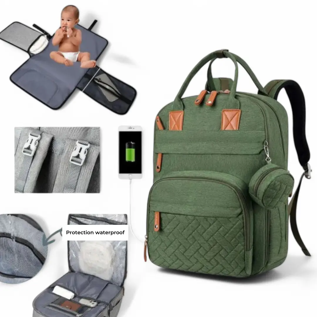 Sac à langer sac à dos idéal en voyage 19 litres - Havresacs - HavreS