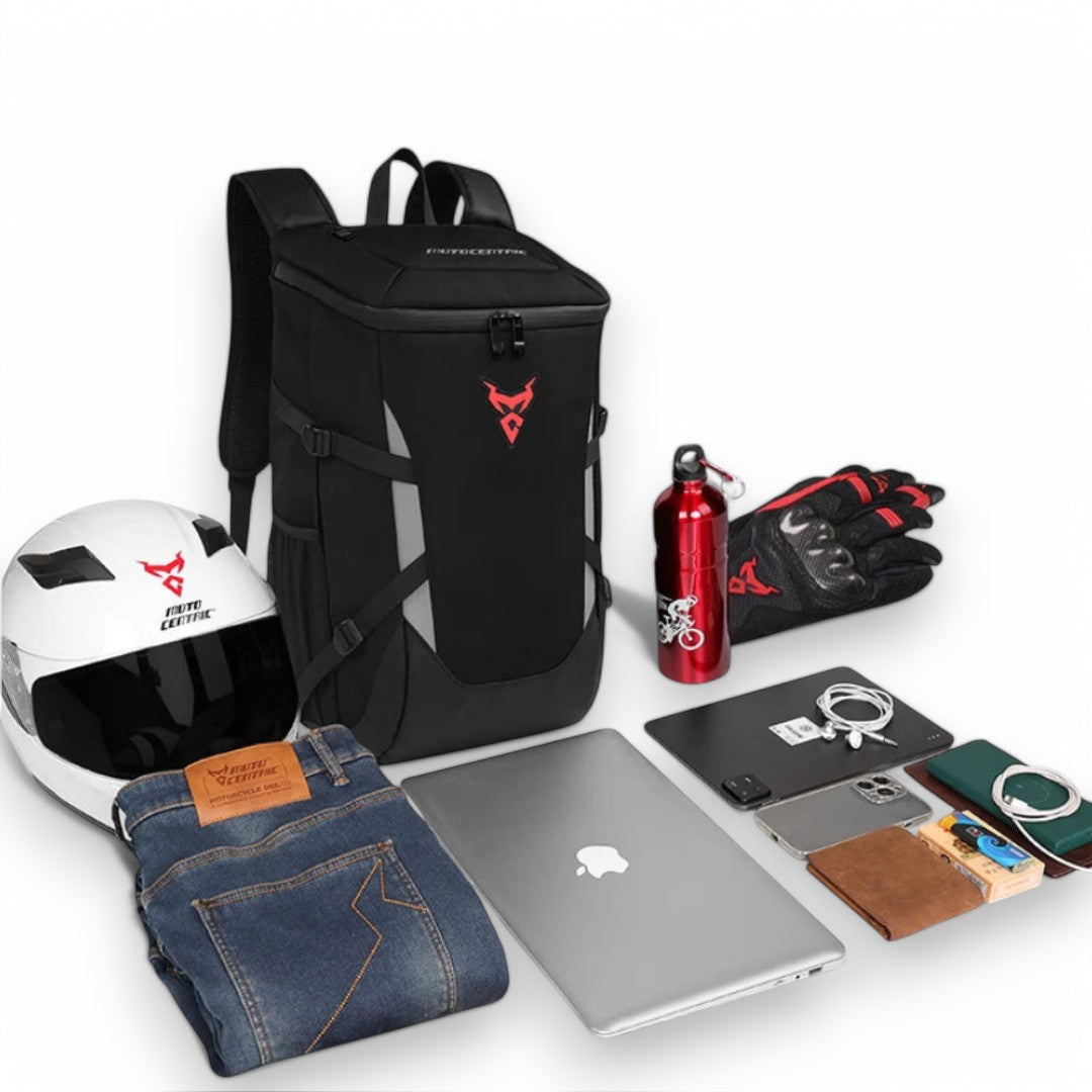 Sac à dos moto étanche extensible – TractionWheel – Havresacs