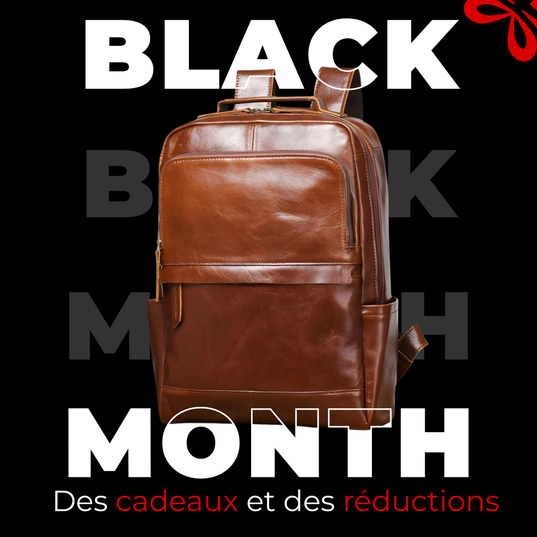 Sac à Dos Cuir Véritable Vintage Ordi 15’’ Léger – 18L | Havresacs