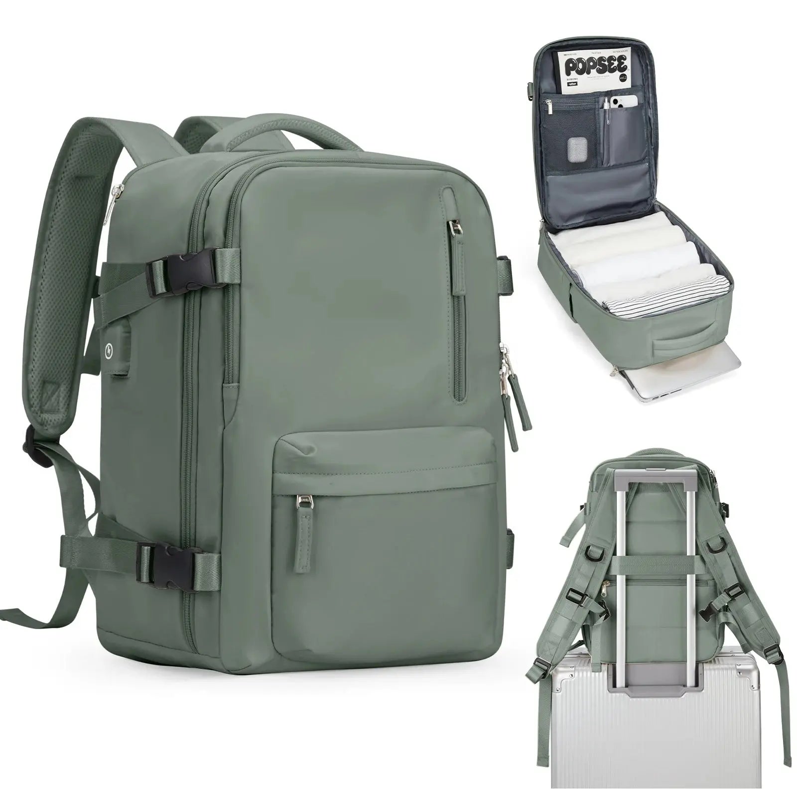 Sac à dos femme voyage 20 litres, idéal en bagage cabine – Havresacs - HavreS