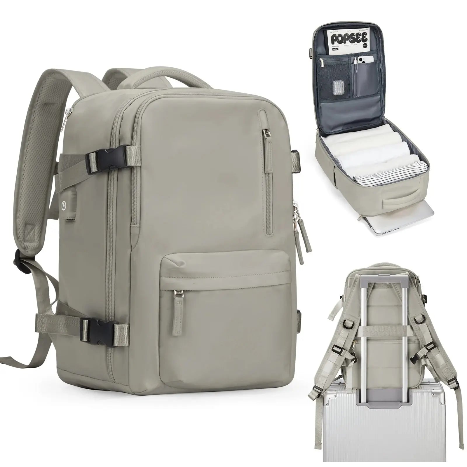 Sac à dos femme voyage 20 litres, idéal en bagage cabine – Havresacs - HavreS