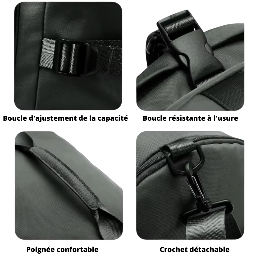 Sac à dos connecté idéal en cabine avion – Fortress – Havresacs