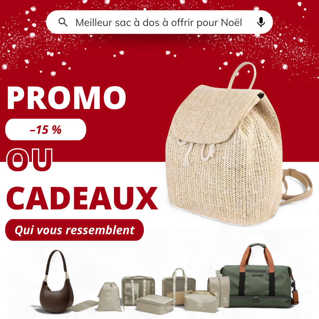 Sac à Dos Paille Femme 15L - Style Bohème Chic | Havresacs