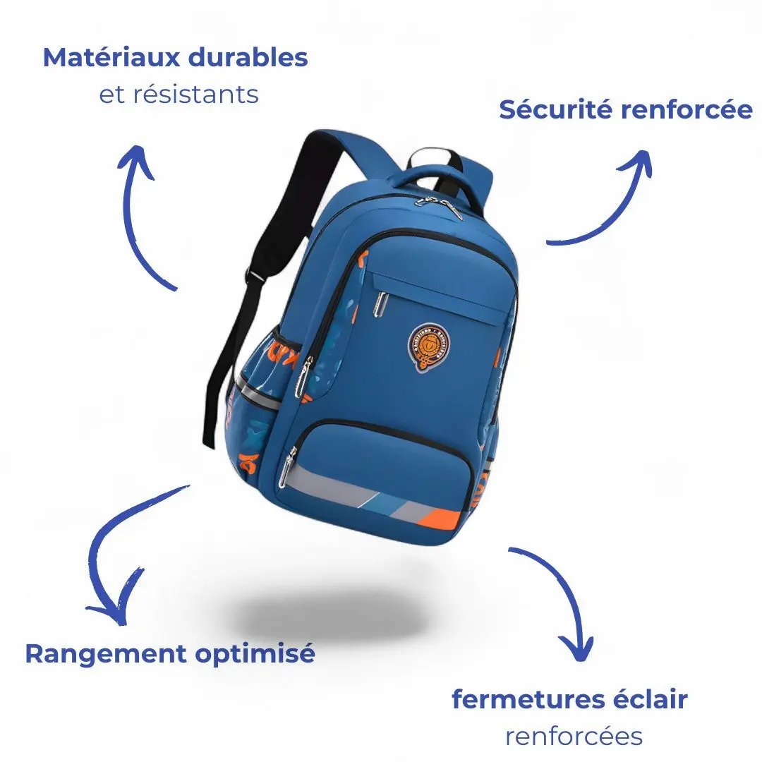 Cartable Orthopédique Enfant - Étanche et Résistance | Havresacs HavreSacs