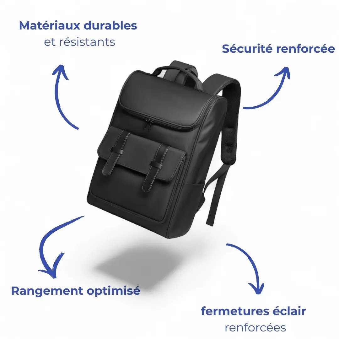 Sac à dos femme homme urbain léger imperméable - Havresacs HavreSacs