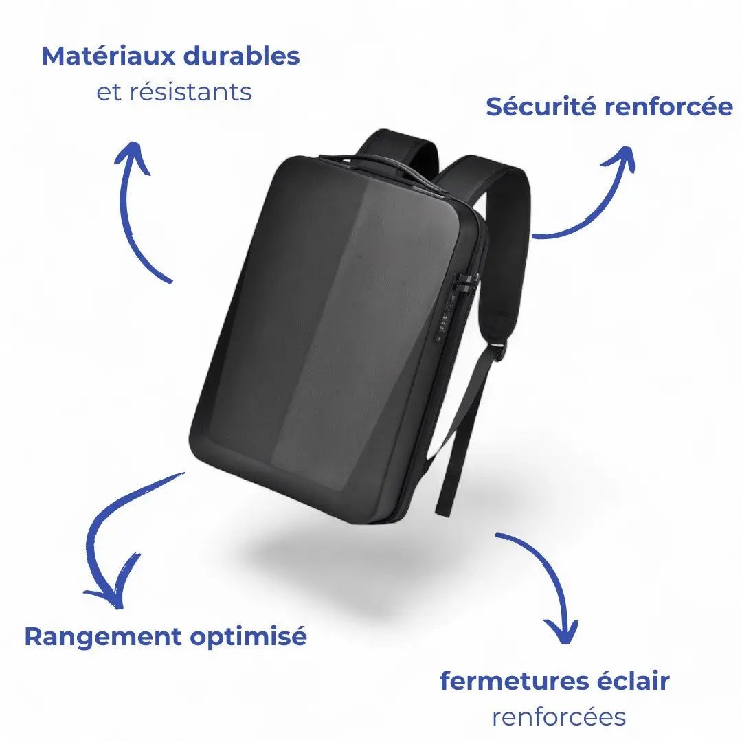 Sac à dos extensible 10-20L, sécurisé idéal pour l'avion – Havresacs - HavreS