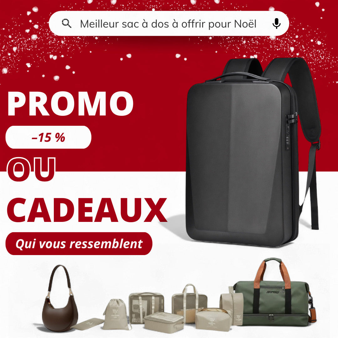 Sac à dos extensible 10-20L, sécurisé idéal pour l'avion – Havresacs