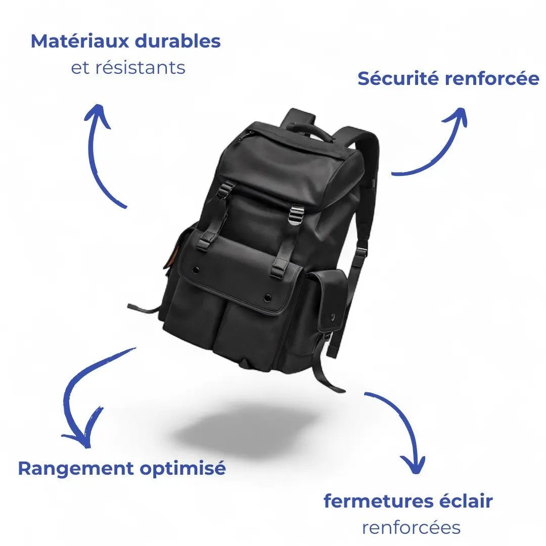 Sac à dos homme et femme tendance, sécurisé et urbain - Havresacs - HavreS