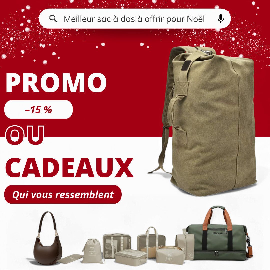 Sac à dos toile homme militaire, grande capacité - Havresacs