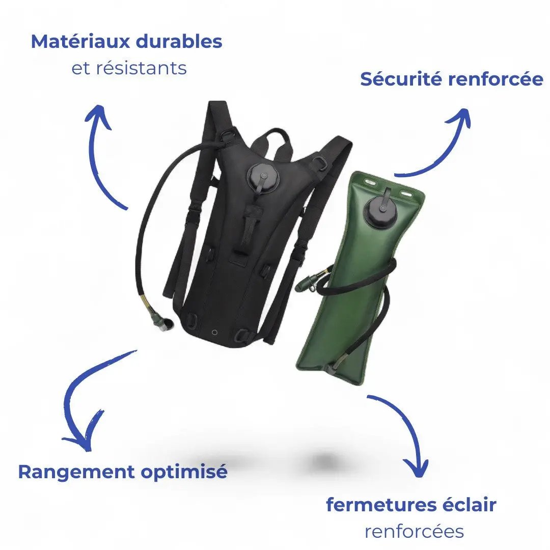 Sac à dos gourde sport, idéal pour le running, 3L - Havresacs - HavreS