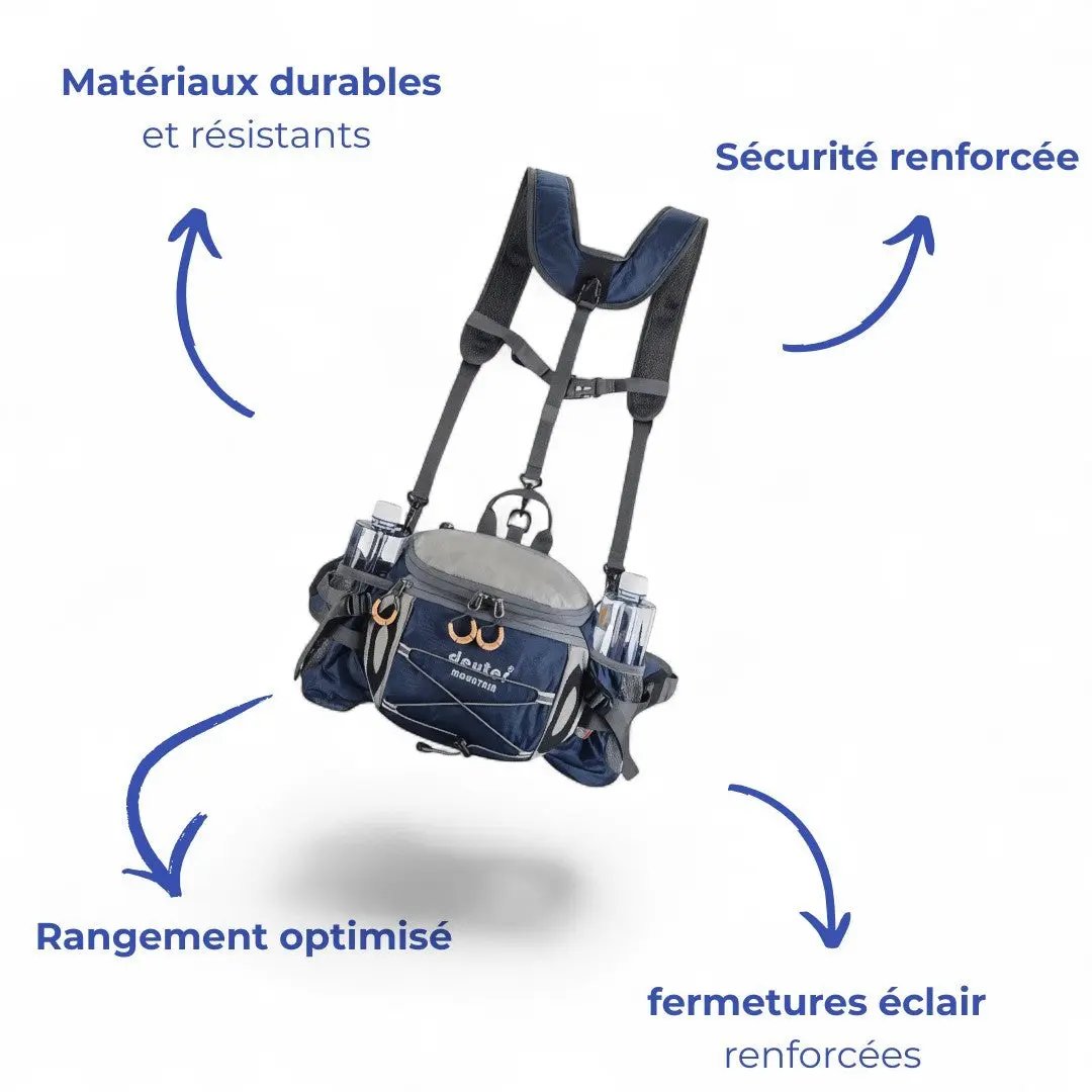 Sac multi-sports 8L parfait pour la marche, la randonnée - Havresacs - HavreS