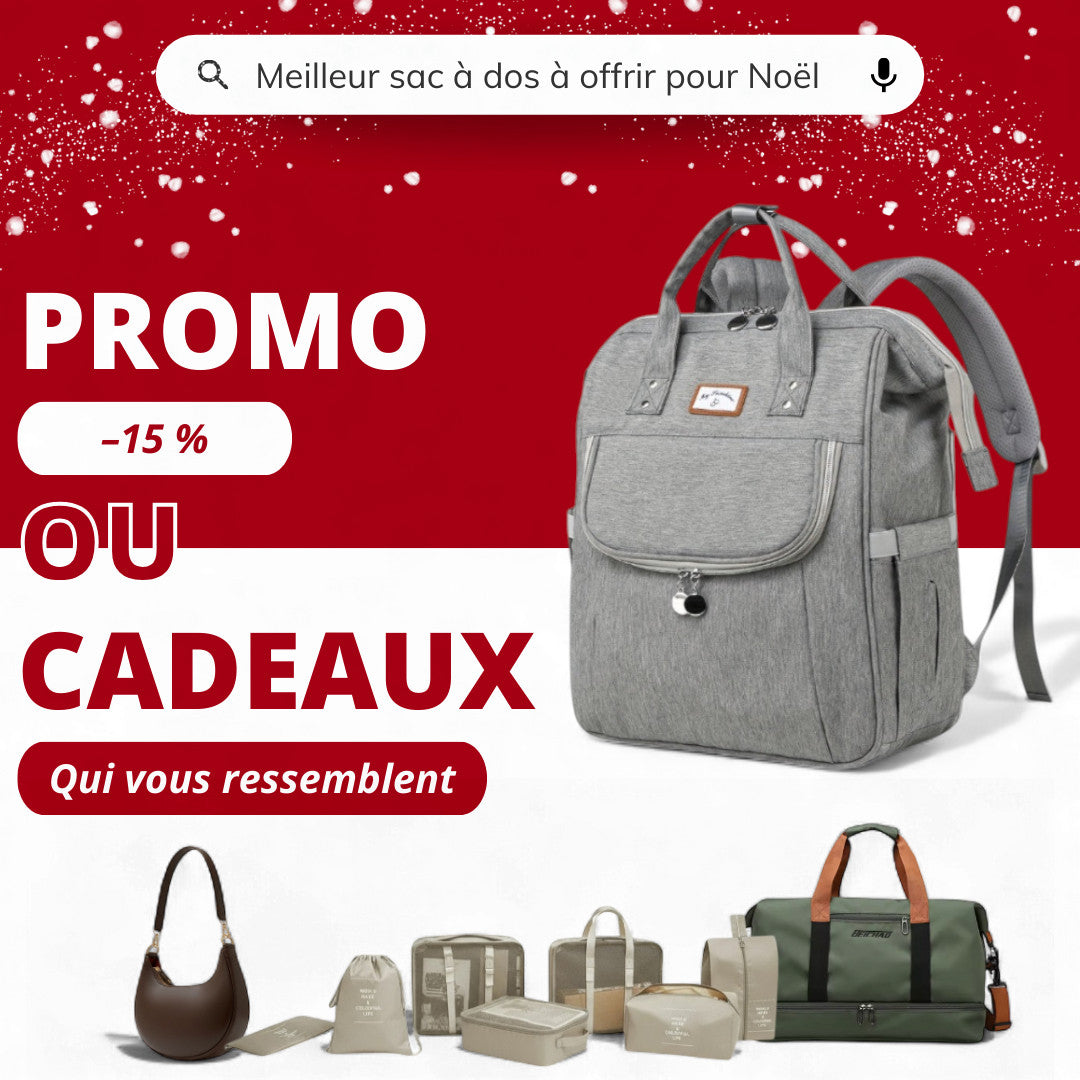 Sac à dos à langer avec tapis de 20 litres - Havresacs