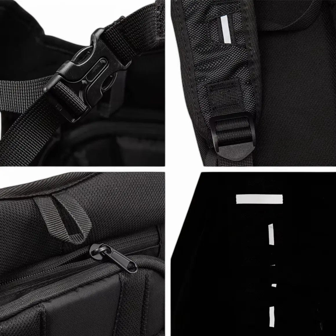 Sac à dos moto noir coque rigide de 30L - Havresacs - HavreS