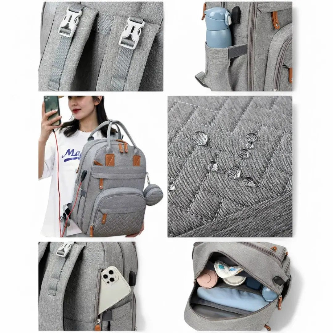 Sac à langer sac à dos idéal en voyage 19 litres - Havresacs - HavreS