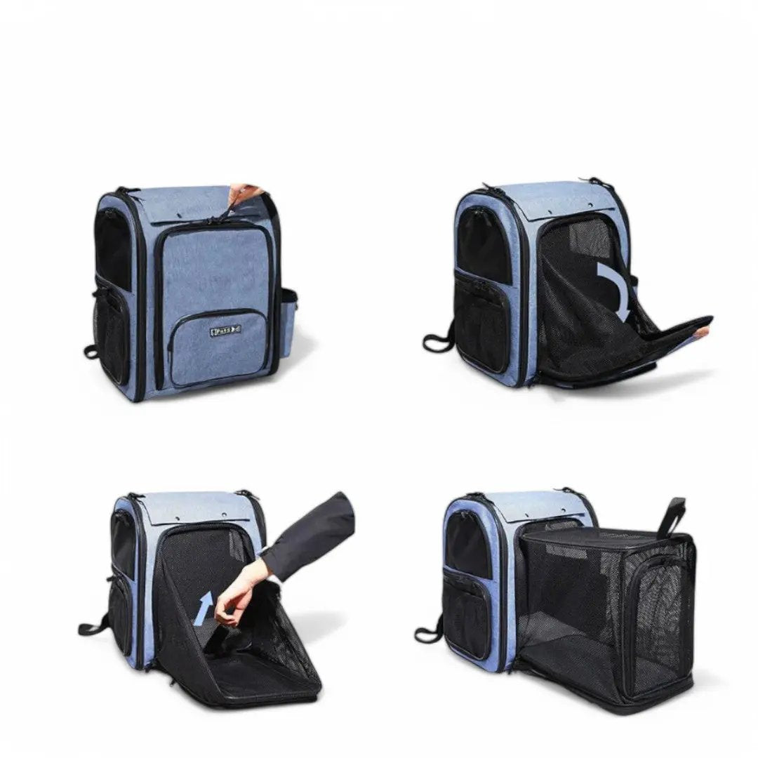 Sac à dos pour transport chien de 9kg extensible - Havresacs - HavreS