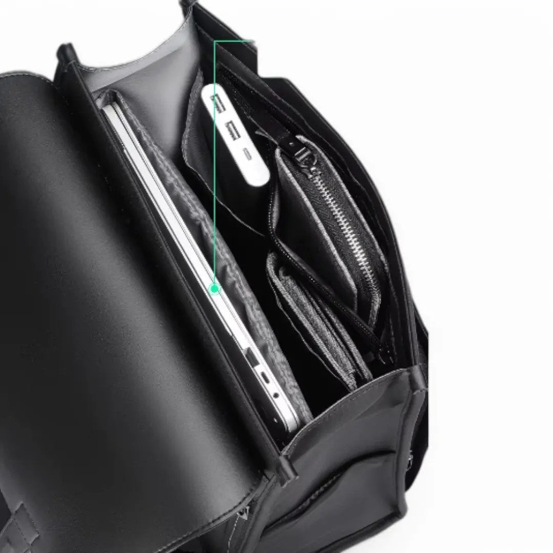 Sac à dos cuir homme | Élégant | Grand capacité - UrbanLeather - HavreS