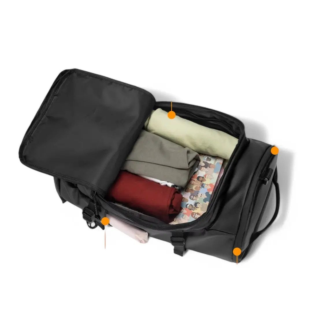 Sac à dos noir grande capacité, étanche de 40L - Havresacs - HavreS