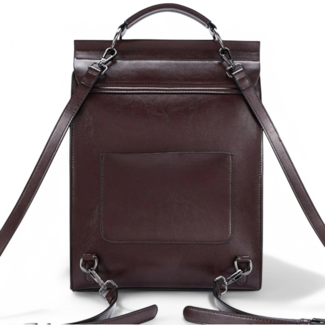 Sac à dos vintage cuir véritable 10L – LeatherPro – Havresacs