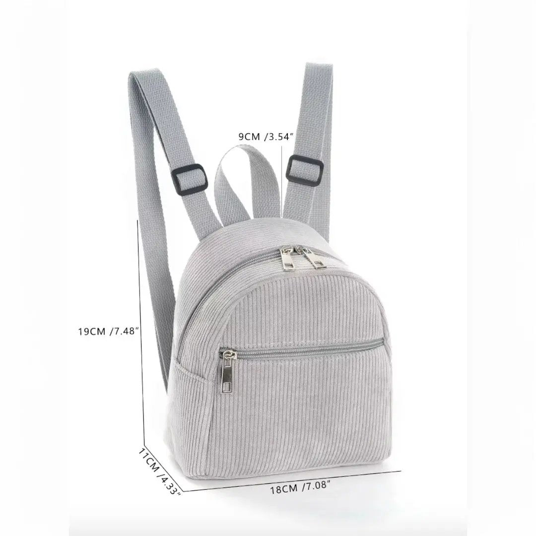Petit sac à dos femme de 5 litres, en velours léger - Havresacs - HavreS