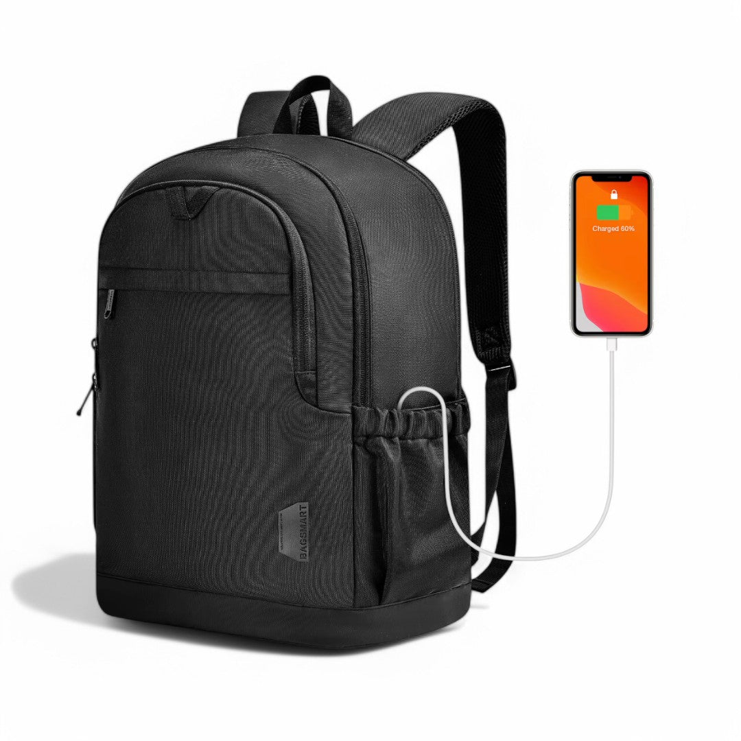 Sac à dos anti-vol avec USB 25L pour femme – SecureTravelPro – Havresacs