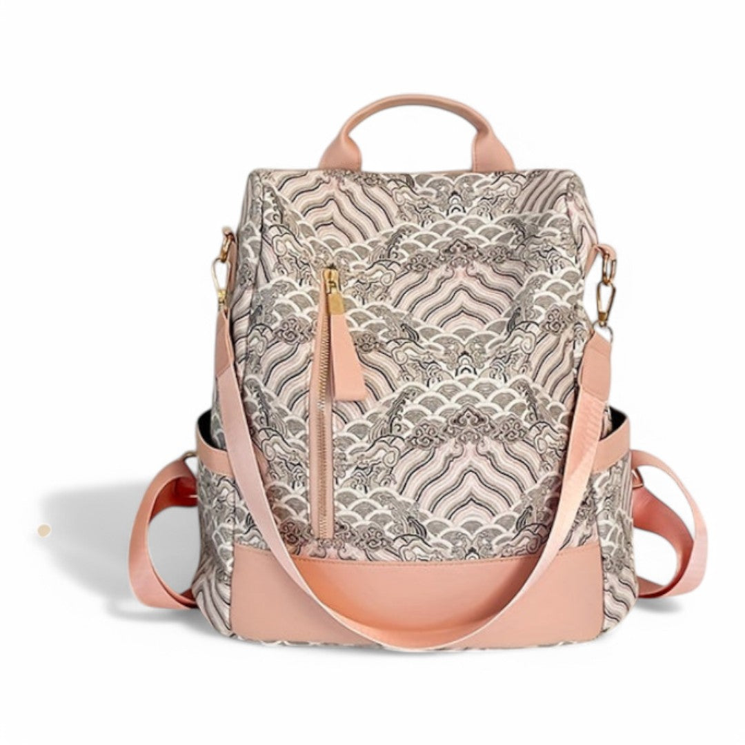 Sac à Dos Femme Anti-Vol 2 en 1, 15L – SafeChic – Havresacs