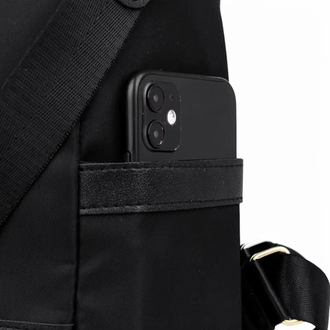 Sac à main sac à dos 2 en 1 noir de 15 litres | Sac élégant Havresacs - HavreS