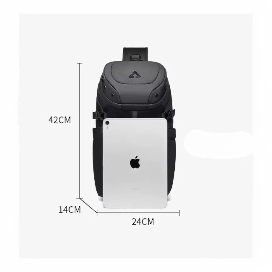 Sac à dos bandoulière homme de 14L, étanche antivol USB - Havresacs - HavreS