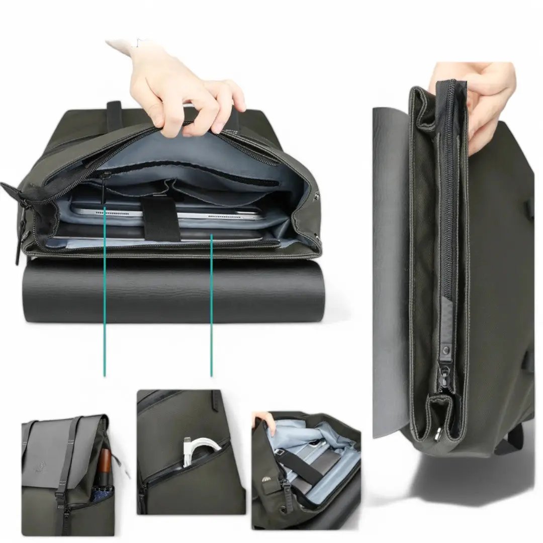 Sac à dos étanche de voyage urbain, poche PC 15 pouces - Havresacs - HavreS
