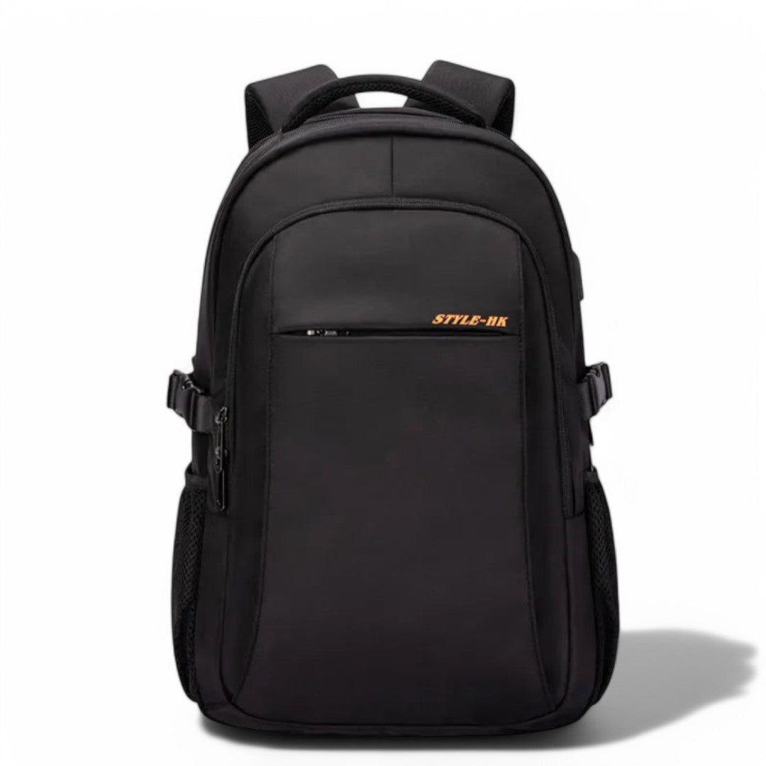 Sac à dos voyage noir de 30L – Étanche, Connecté & PC 15,6" HavreS