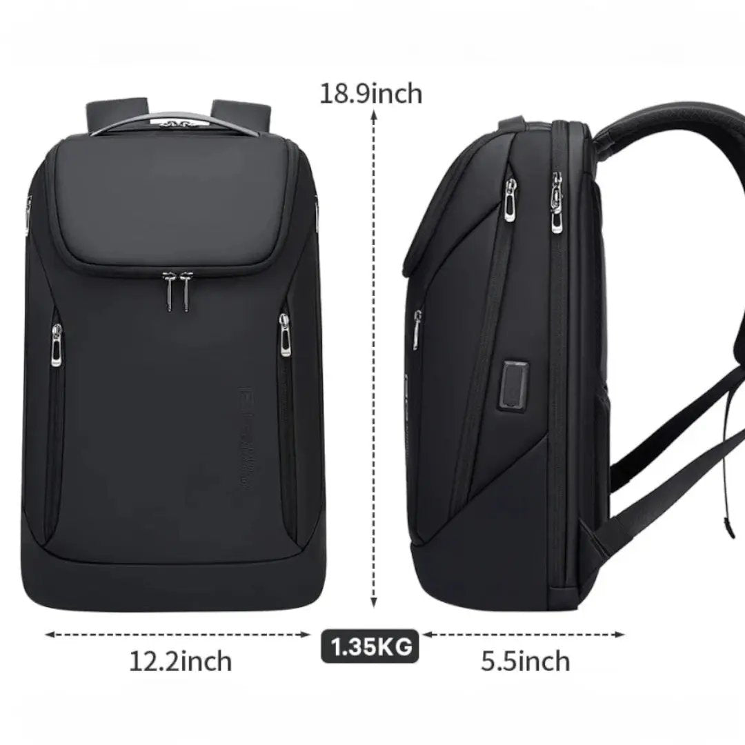 Sac à dos noir 20 litres pour vos voyages, bagage cabine - Havresacs - HavreS